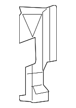 5329407040 - : Deflector for Toyota: Avalon Image