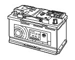 61217555719 - Electrical: Battery for BMW Image