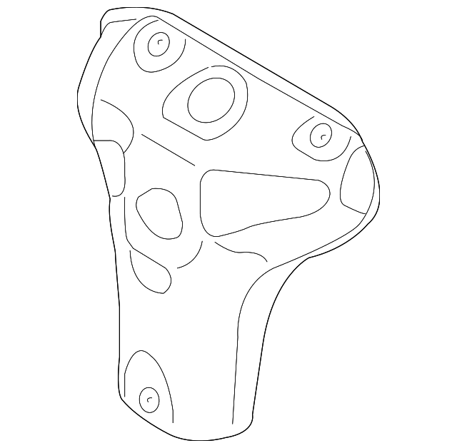 28525-3C750 - Heat Shield 2012-2020 Kia Sorento | Kia.Parts Store