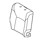 7107860C31A3 - Body: Seat Back Cover for Lexus: LX570 Image