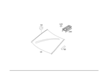 251670000064 - : Windshield for Mercedes-Benz Image