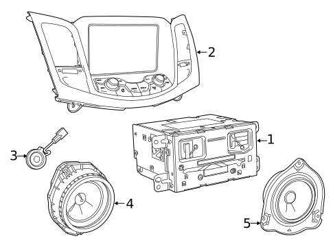 Sound System for 2017 Chevrolet Caprice #0