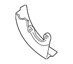 1J1612163 - Body: Heat Shield for Volkswagen: Beetle, Golf, Jetta Image