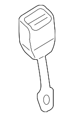 4L0857755K01C - : Buckle End for Audi: Q7 Image