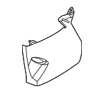 SL7Z4031012AB - Body: Pillar Trim for Ford Image