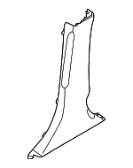 858452J000WK - Body: Lower Center Pillar Trim for Kia: Borrego Image