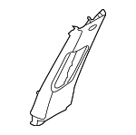 858402J000J7DS - Body: Upper Center Pillar Trim for Kia: Borrego Image