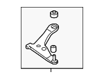 MN184137 - Suspension: Lower Control Arm for Mitsubishi: Eclipse, Galant Image
