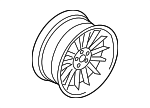 36116757375 - Suspension: Wheel, Alloy for BMW: 745i, 745Li, 750i, 750Li, 760i, 760Li, Alpina B7 Image