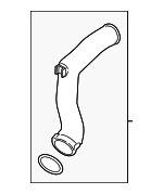 13717582314 - Cooling System: Front Duct for BMW: 535i, 535i GT, 535i GT xDrive, 535i xDrive, 640i, 640i Gran Coupe, 640i xDrive, 640i xDrive Gran Coupe, 740i, 740Li, 740Li xDrive, ActiveHybrid 5, ActiveHybrid 7 Image
