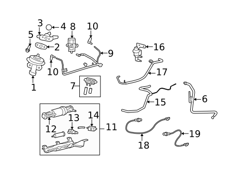 Evaporative System for 2008 Mercury Mariner #0