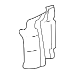 14072588 - Body: Side Panel Reinforcement for Chevrolet: Astro | GMC: Safari Image