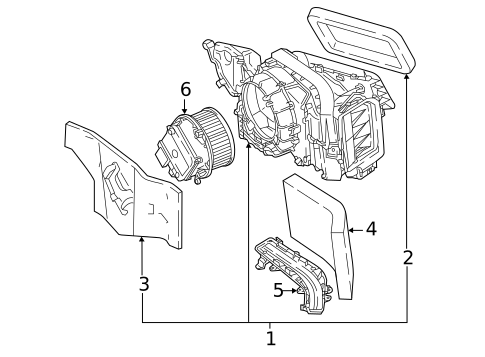 Blower Motor & Fan for 2025 Audi RS5 Sportback #0