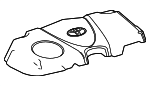 12601F0050 - Engine: Engine Cover for Toyota Image