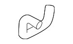 1370A708 - Cooling System: Water Hose for Mitsubishi Image
