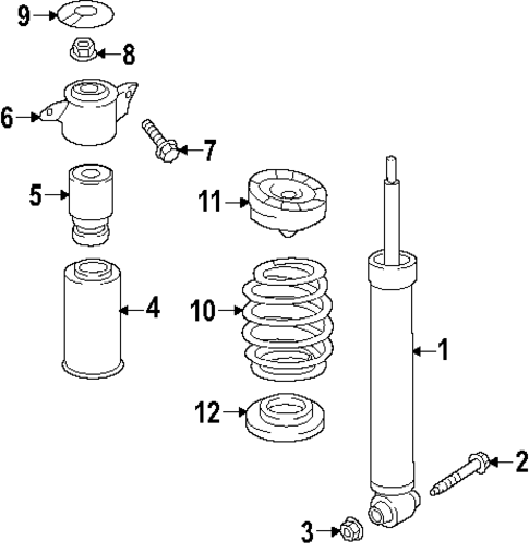 Shocks & Components for 2025 Audi Q7 #1