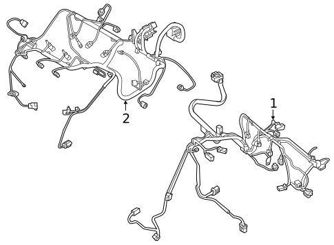 Wiring Harness for 2011 Chrysler 200 #0