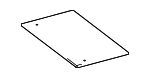 21368001029J28 - Body: Floor Cover for Mercedes-Benz Image