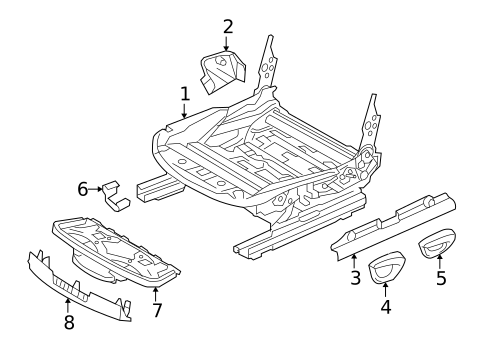 Tracks & Components for 2008 BMW 128i #1