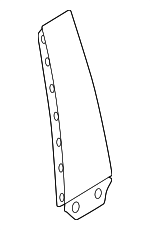 51137483006 - Body: Applique for BMW: 430i Gran Coupe, 430i xDrive Gran Coupe, i4, M440i Gran Coupe, M440i xDrive Gran Coupe Image