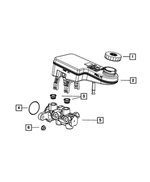5191826AA - Service Brakes: Master Cylinder To Booster Seal for Mopar Image