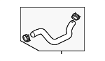PEAR1518X - Cooling System: Upper Hose for Mazda: 3 Image