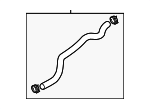 PEAR1518Y - Cooling System: Lower Hose for Mazda: 3, 6, CX-5 Image
