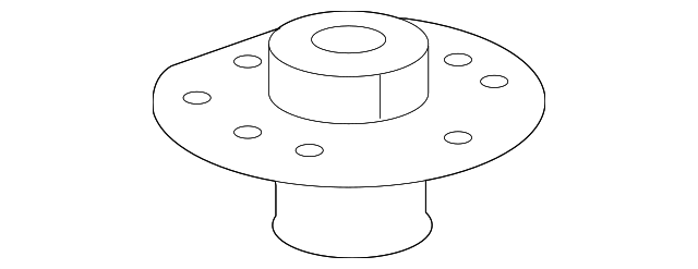 Front Suspension Strut Mount For GM Passenger Cars & SUVs – 2005-97 Cars, 2007-02 SUVs, 2007-05 Vans – Parts Plus 702973