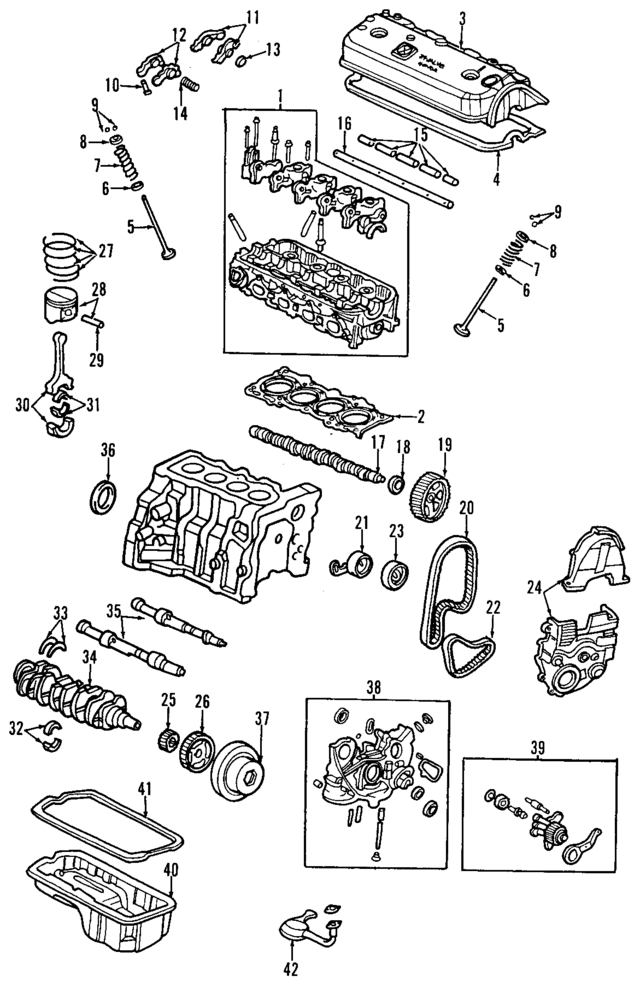 13010P1E000 - Engine: Piston for Honda Image