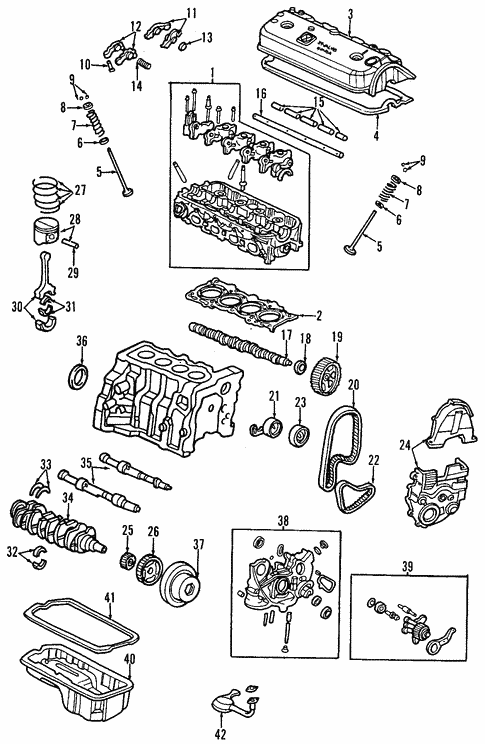 Engine for 1996 Honda Odyssey | OEM Parts Online