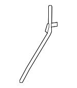 12592934 - Engine: Oil Tube for Buick: Lucerne, Terraza | Chevrolet: Impala, Malibu, Monte Carlo, Uplander | Pontiac: G6, Montana | Saturn: Aura, Relay, Vue Image