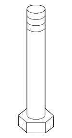 90105A0178 - Steering: Boot Bolt for Lexus: LX470, LX570 Image