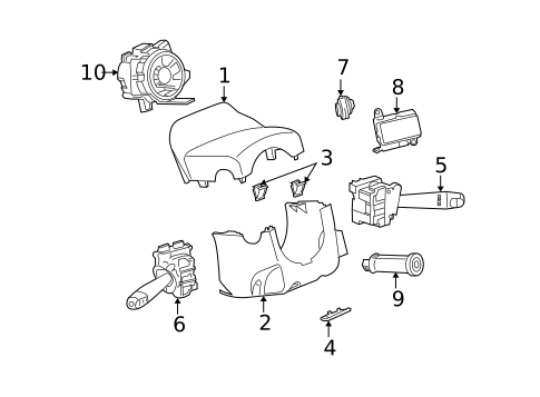 Switches, Solenoids & Actuators for 2006 Saturn Ion #0