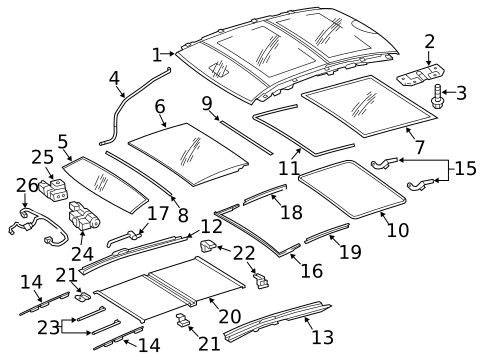 Sunroof for 2016 Mercedes-Benz E63 AMG S #2