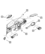 6509682AA - Interior Trim: Screw for Mopar Image