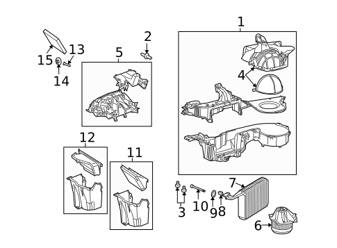 Condenser, Compressor & Lines for 2009 Dodge Charger #1