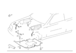 1245207523 - Chassis Sheet Metal: Antinoise Capsule for Mercedes-Benz Image