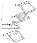 Stop Lamp Assembly Frame
