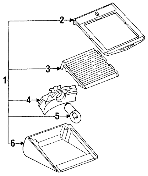 High Mount Lamps for 1993 Porsche 928 #0