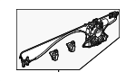 72010TK8305 - Body: Power Sliding Door Motor for Honda Image