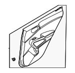 83306K0110D32 - Body: Door Trim Panel for Kia: Soul Image