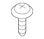 1249205123 - Body: Door Trim Panel Screw for Kia: Amanti, Borrego, Cadenza, Carnival, EV6, EV9, Forte, Forte Koup, Forte5, K4, K5, K900, Niro, Niro EV, Optima, Rio, Rio5, Sedona, Seltos, Sorento, Soul, Soul EV, Sportage, Stinger, Telluride Image