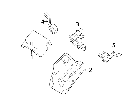 Shroud, Switches & Levers for 2006 Ford Freestyle #0
