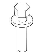 285252S310 - Engine: Upper Shield Bolt for Hyundai Image