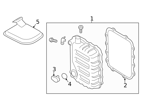 Transaxle Parts for 2013 Hyundai Elantra GT #0