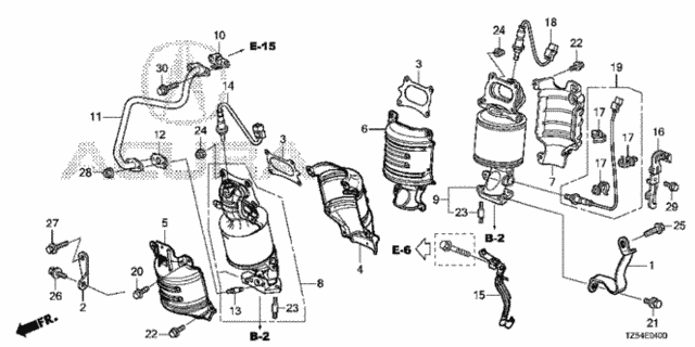 Converter for 2014 Acura MDX #0