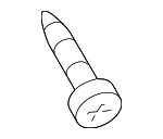 N90277605 - Body: Handle Bezel Screw for Audi: A3, A3 Quattro, A3 Sportback e-tron, A5, A5 Quattro, RS5, S3, S5, TT, TT Quattro, TTS Quattro Image