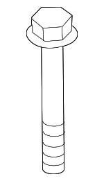 910105005006 - Electrical: Headlamp Assembly Upper Bolt for Mercedes-Benz Image