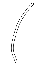 82836JM00A - Body: Rear Weather-strip for Nissan Image