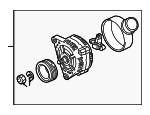 6E903016EX - Electrical: Alternator for Audi: A4, A4 Quattro Image